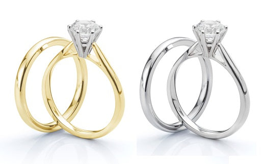 Changing yellow gold ring white - BVW Jewelers - Fine Engagement Rings & Custom Designs