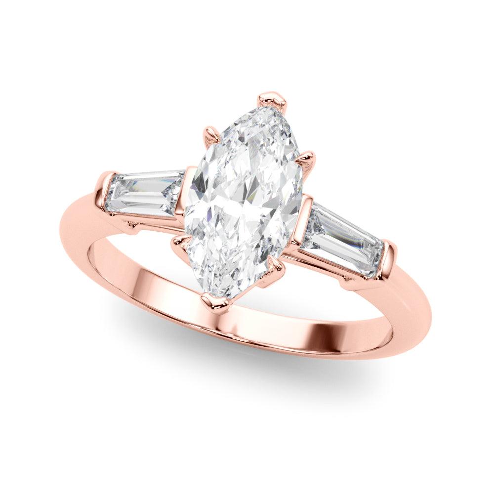 Fancy Shape Diamond Engagement Ring