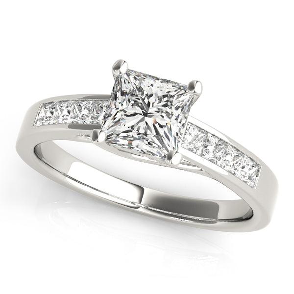 Trellis Diamond Engagement Ring