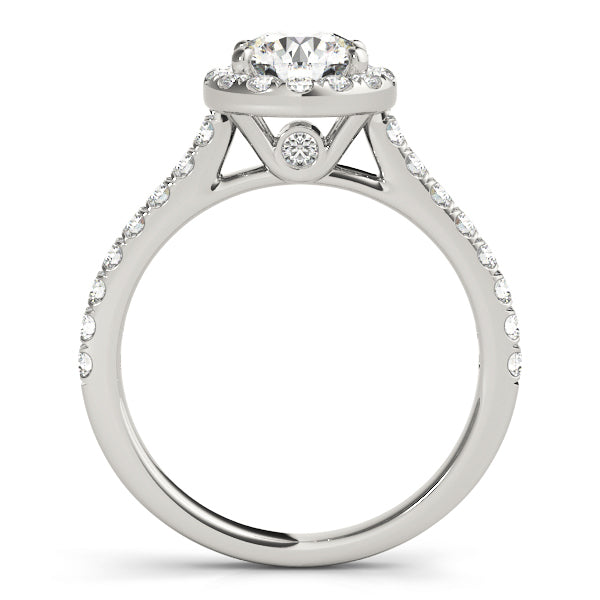 Halo Diamond Engagement Ring