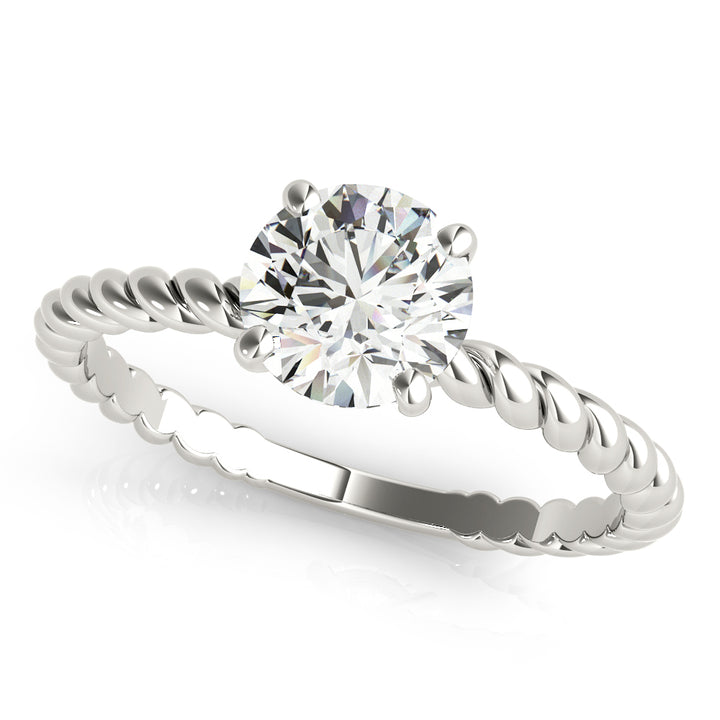 Solitaire Diamond Engagement Ring