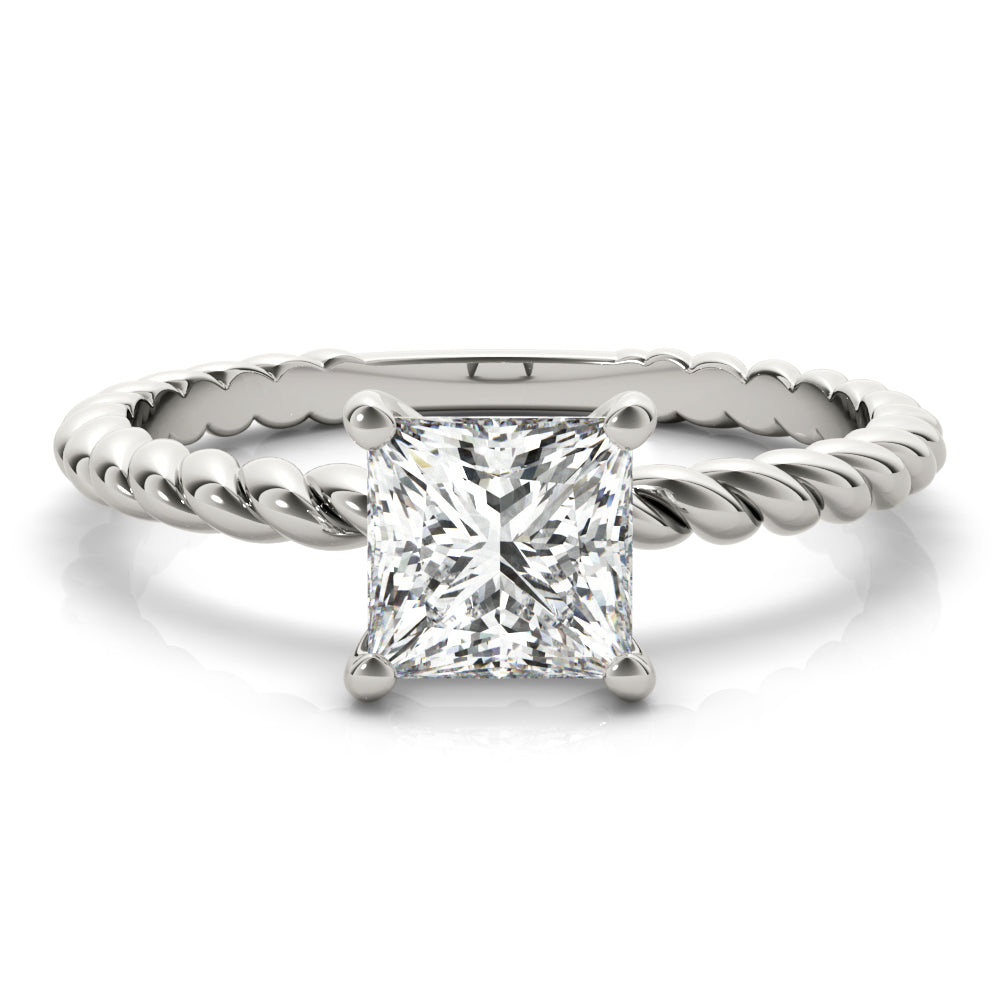 Solitaire Diamond Engagement Ring