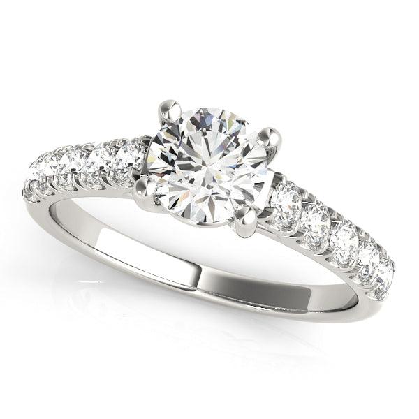 Trellis Diamond Engagement Ring