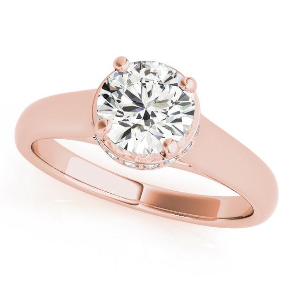 Solitaire Diamond Engagement Ring