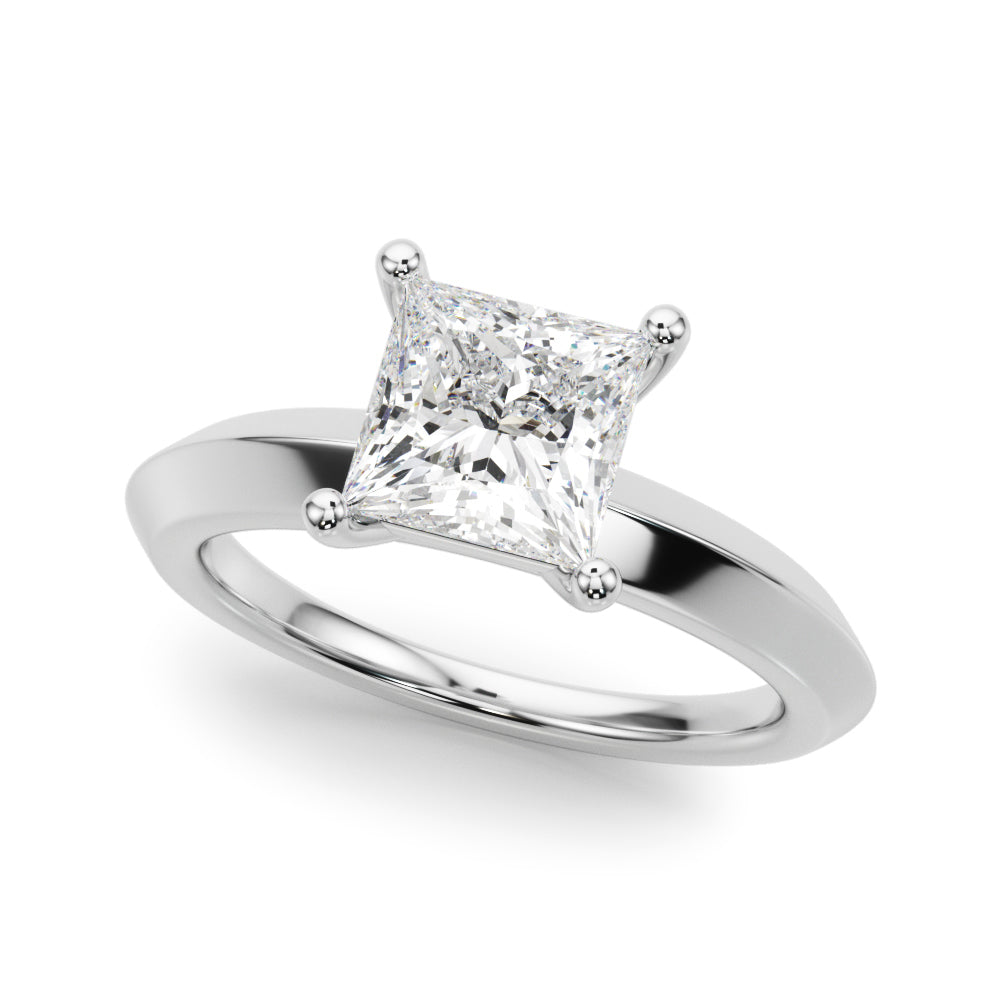 Solitaire Diamond Engagement Ring