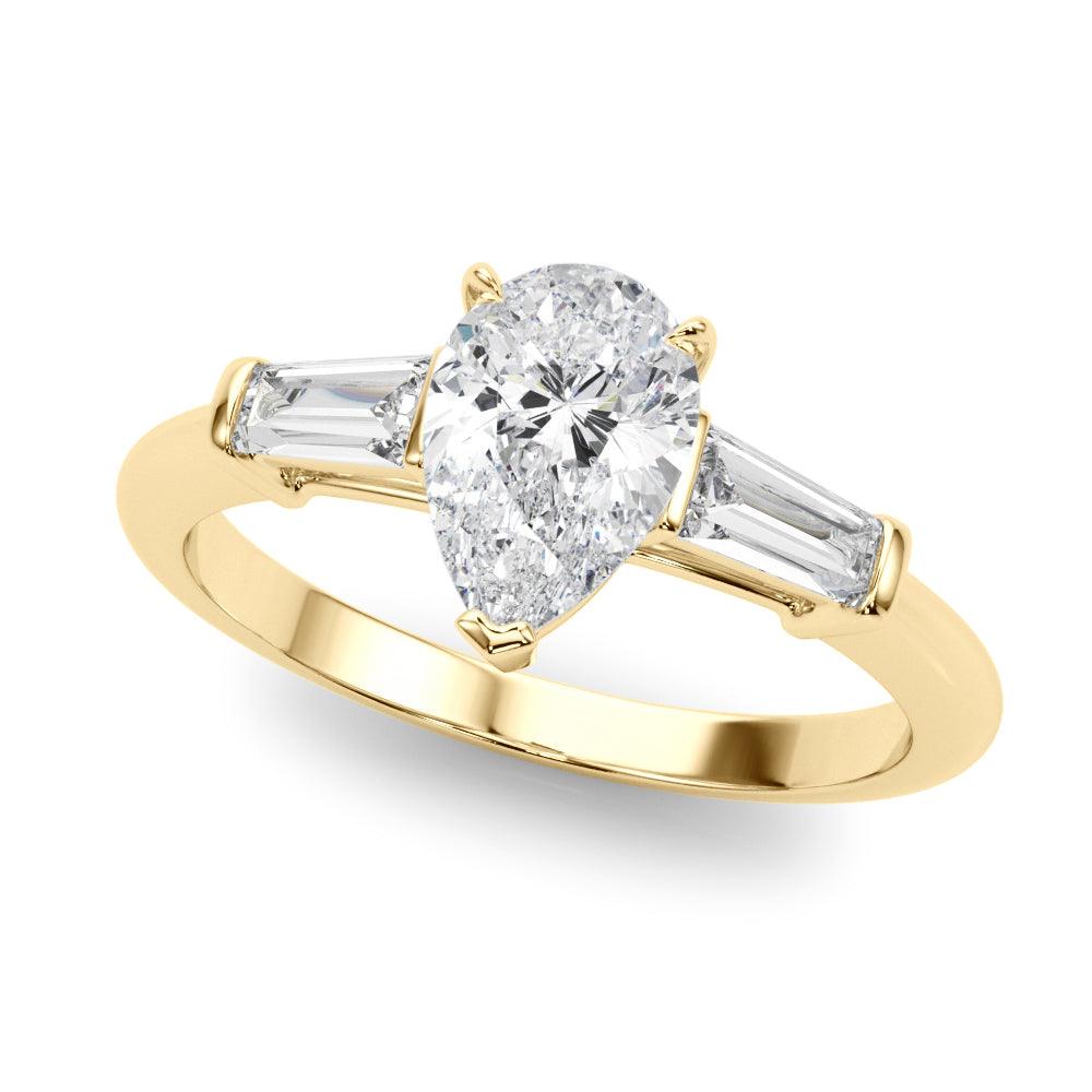 Fancy Shape Diamond Engagement Ring