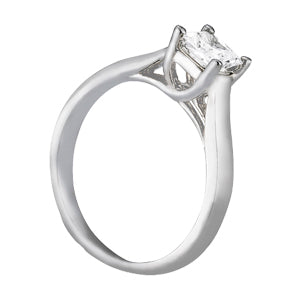 Trellis Diamond Engagement Ring