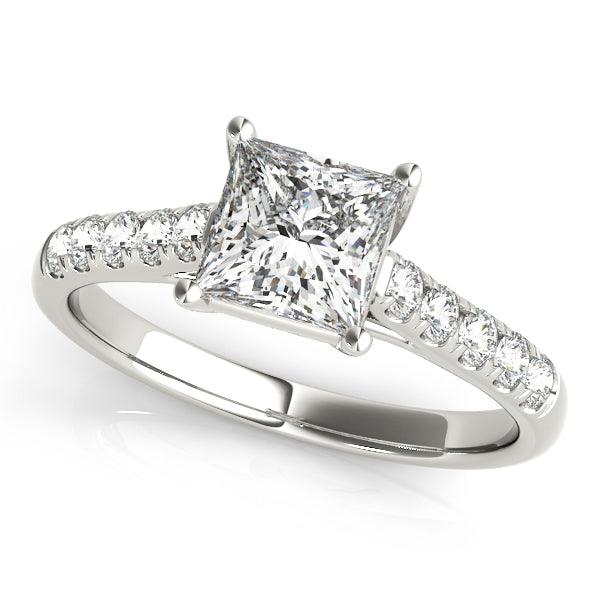 Trellis Diamond Engagement Ring