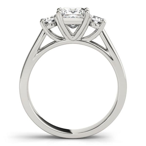 Three Stone Diamond Engagement Ring