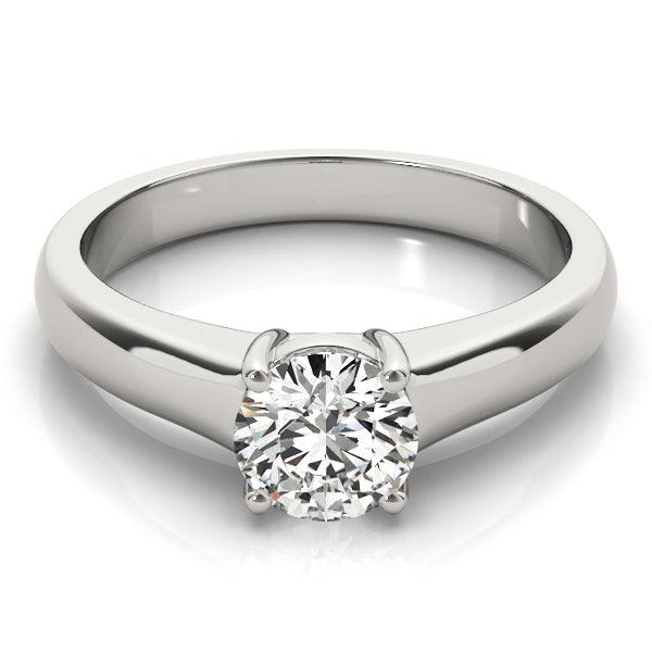 Solitaire Diamond Engagement Ring