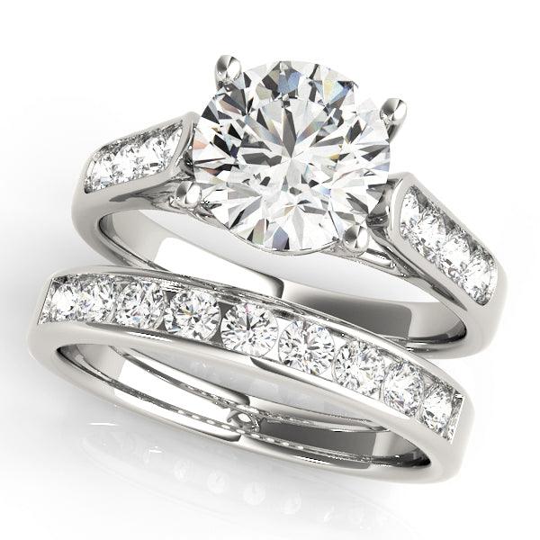 Trellis Diamond Engagement Ring