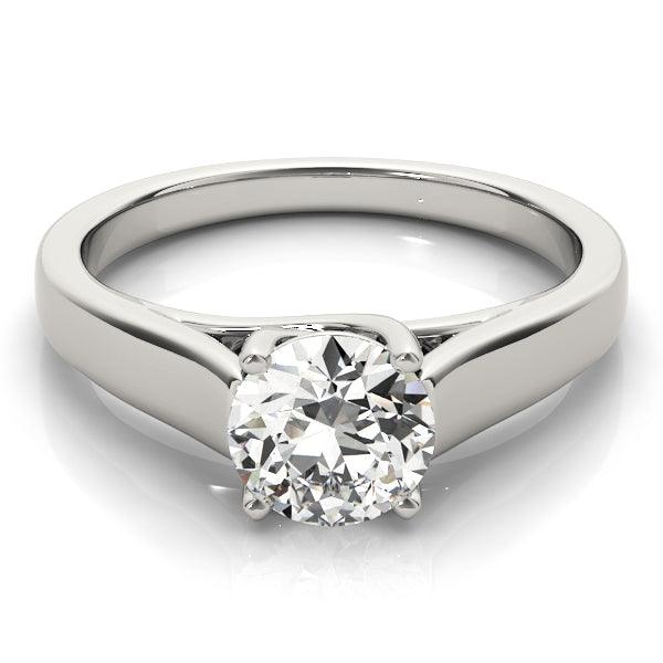 Solitaire Diamond Engagement Ring