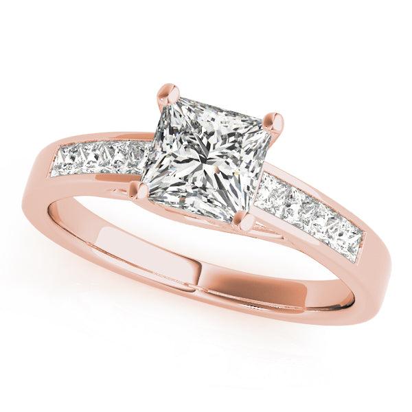 Trellis Diamond Engagement Ring