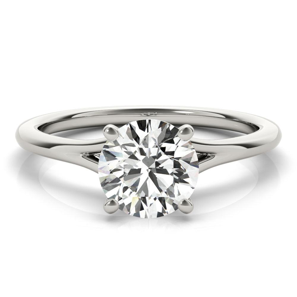 Solitaire Diamond Engagement Ring