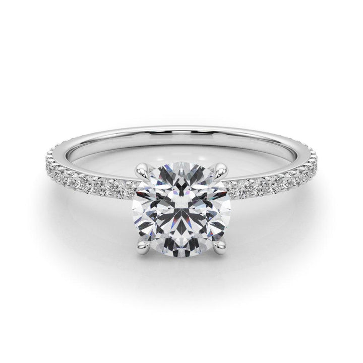 Halo Diamond Engagement Ring