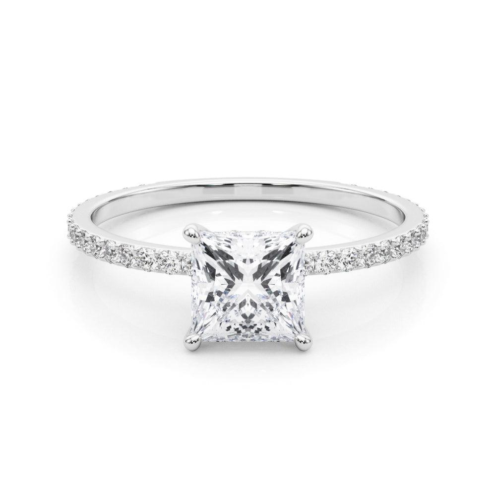 Halo Diamond Engagement Ring