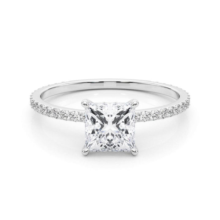 Halo Diamond Engagement Ring