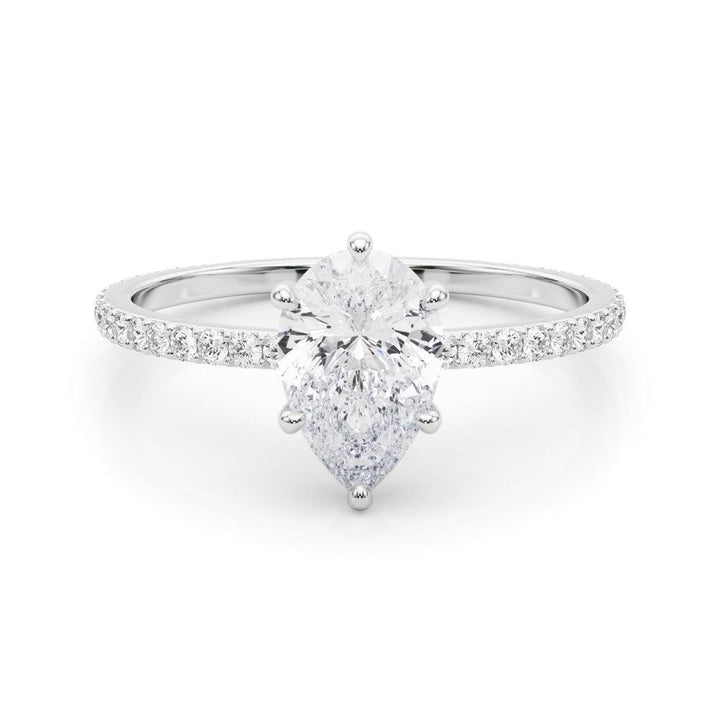 Halo Diamond Engagement Ring