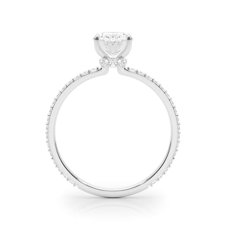 Halo Diamond Engagement Ring