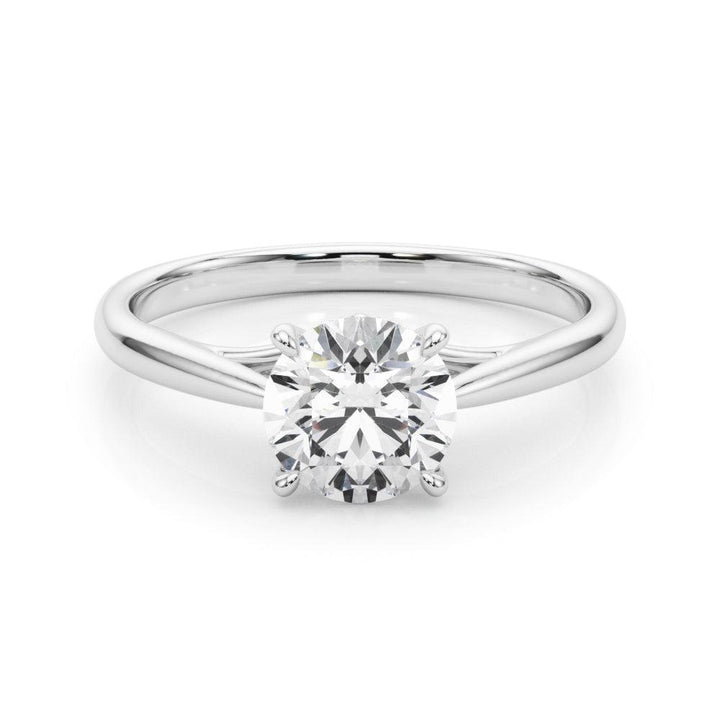 Solitaire Diamond Engagement Ring