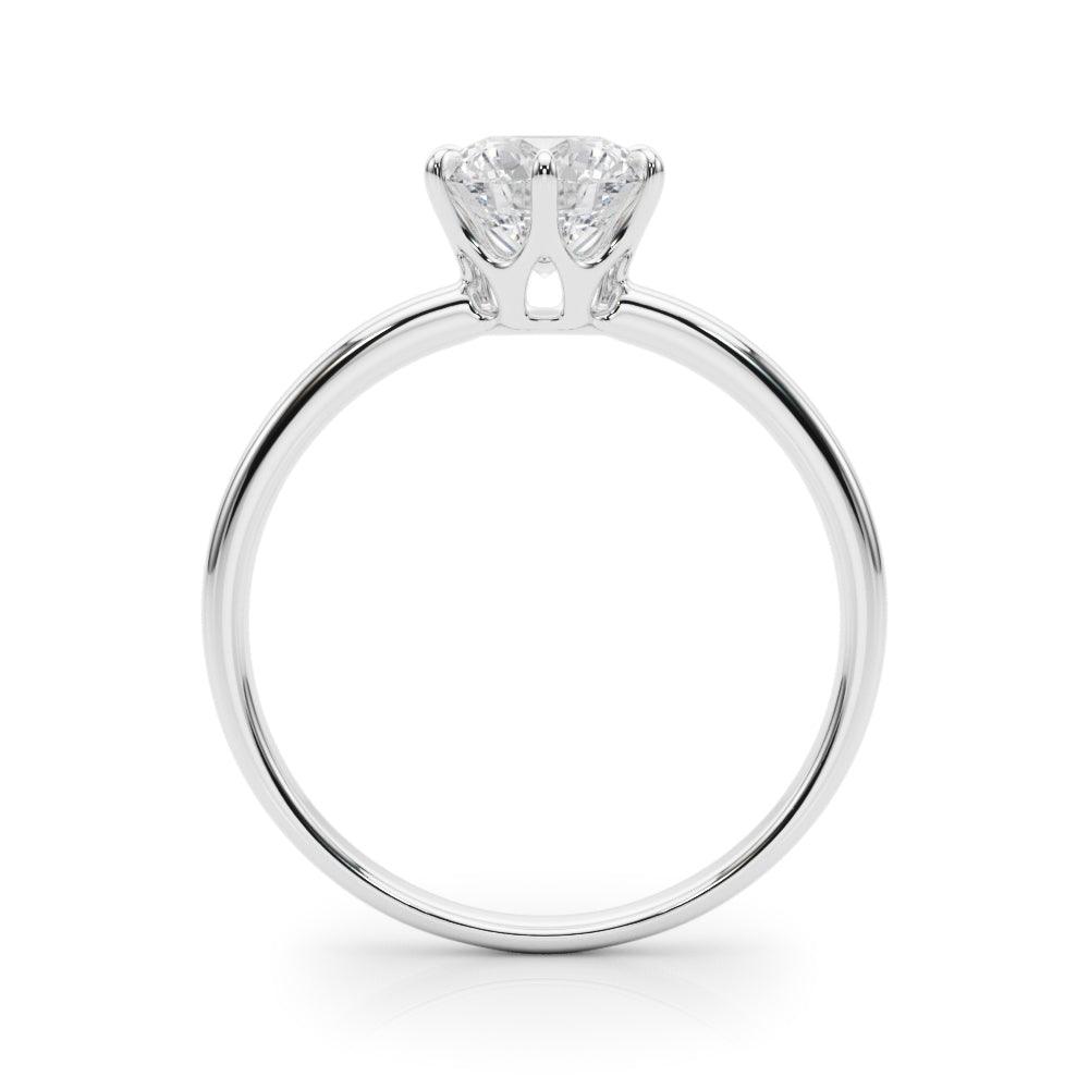 Solitaire Diamond Engagement Ring