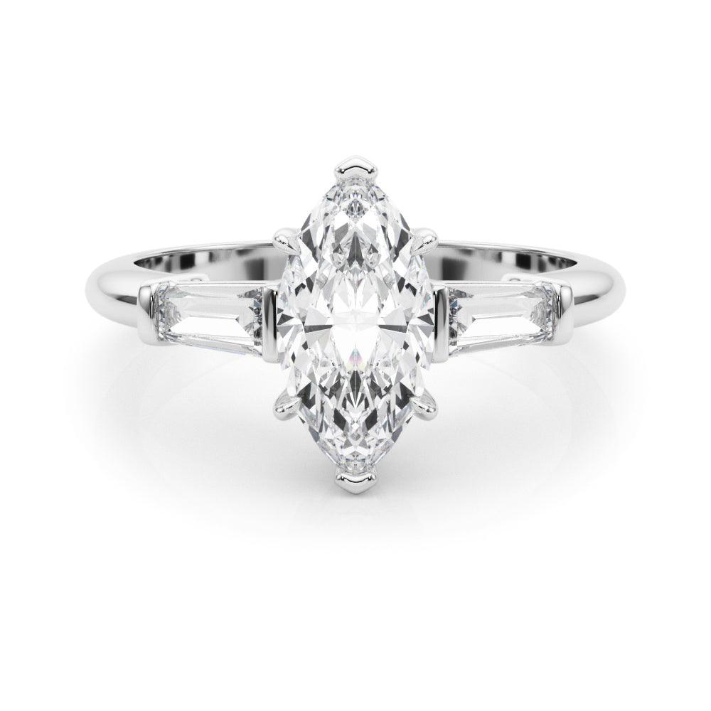 Fancy Shape Diamond Engagement Ring