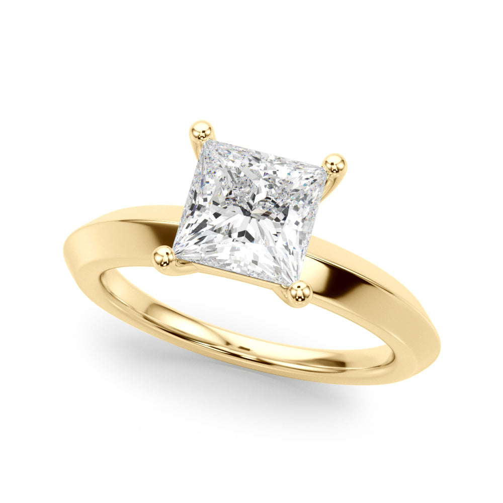 Solitaire Diamond Engagement Ring