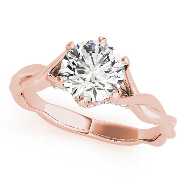 Solitaire Diamond Engagement Ring