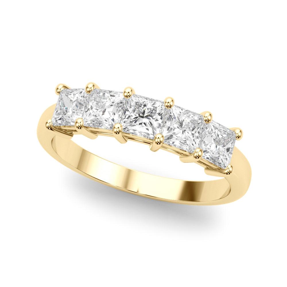 Fancy Shape Diamond Wedding Ring