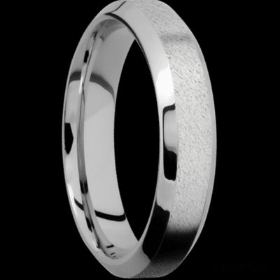 5 mm wide High Bevel Cobalt Chrome band.