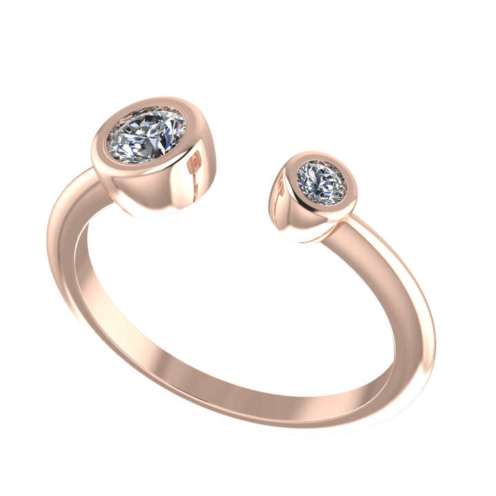 Two Stone Diamond Fashion Ring - BVW Jewelers reno