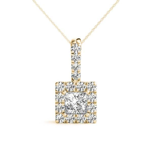 Halo Diamond Pendant