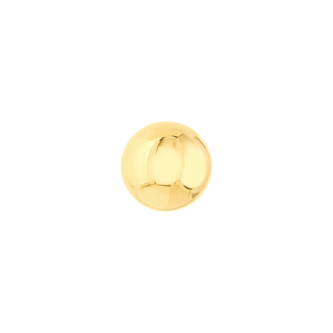 8mm Polished Ball Stud Earrings