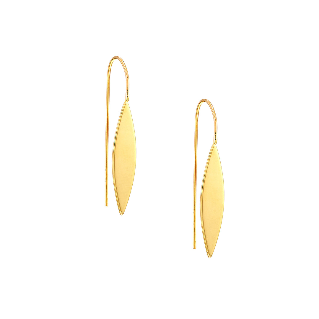 Marquise Wire Threader Earrings