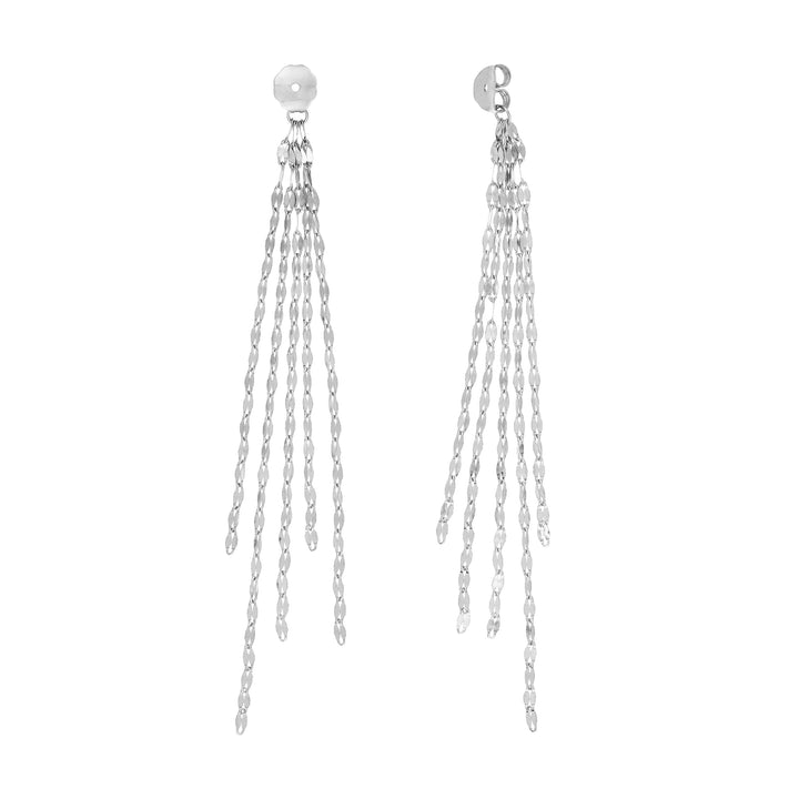 Hammered Forzentina Chain Earring Extensions