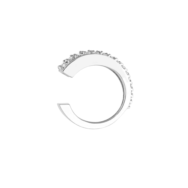 Tapered Ear Cuff with Diamond