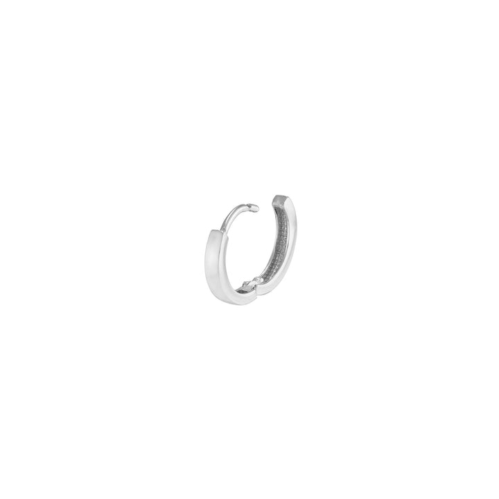 Square Tube Mini Hoop Earrings