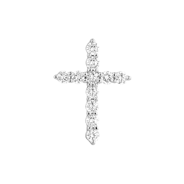 Diamond Cross Pendant (1/2tcw)