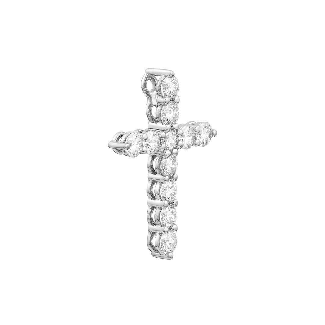 Diamond Cross Pendant (3/4tcw)