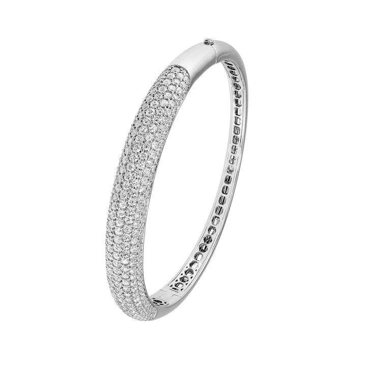 Diamond Pave Bangle (5-3/8tcw)