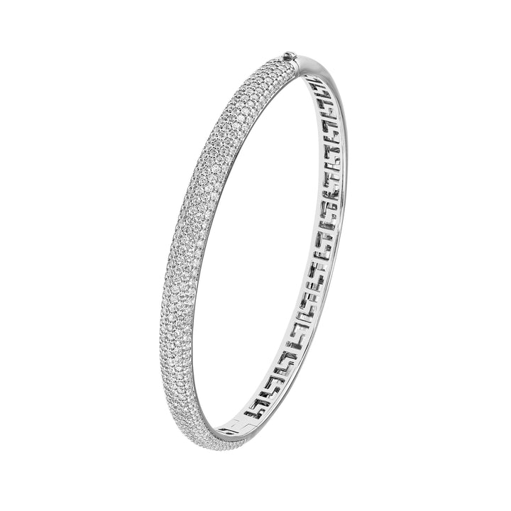 Diamond Pave Bangle (3tcw)