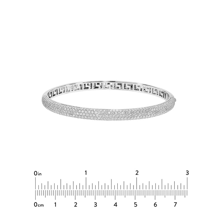 Diamond Pave Bangle (3tcw)