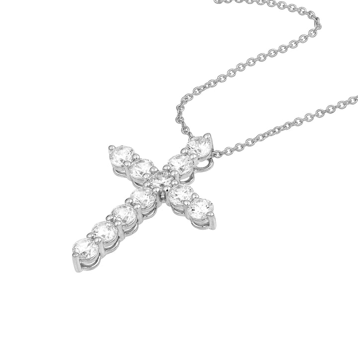 Diamond Cross Pendant (1tcw)