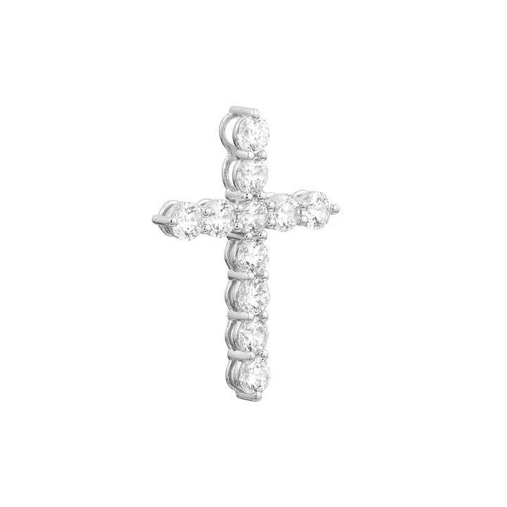 Diamond Cross Pendant (1-5/8tcw)